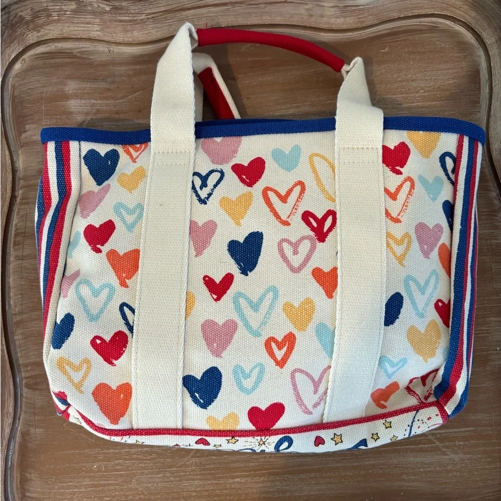 Brighton Red White And You Mini Tote NWOT - Picture 5 of 6